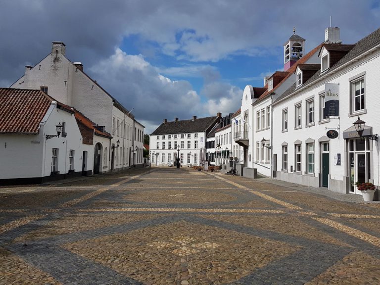 Thorn, the white town in Limburg